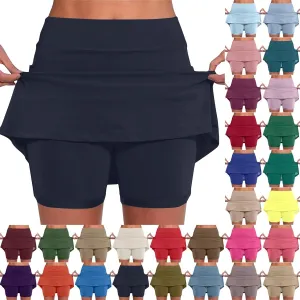 Athletic Skorts for Women Dressy Casual High Waisted Tennis Skirts Skater Cute Workout Yoga Hiking A Line Mini Skirts