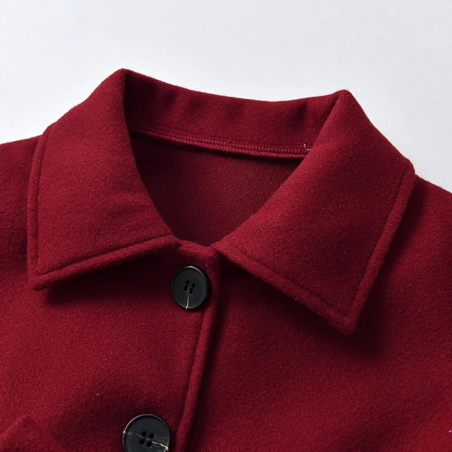 Baby Boys Girls Classic Button Trench Coat Jacket with Belt Toddler Double Breasted Belted Pea Coat Windbreaker