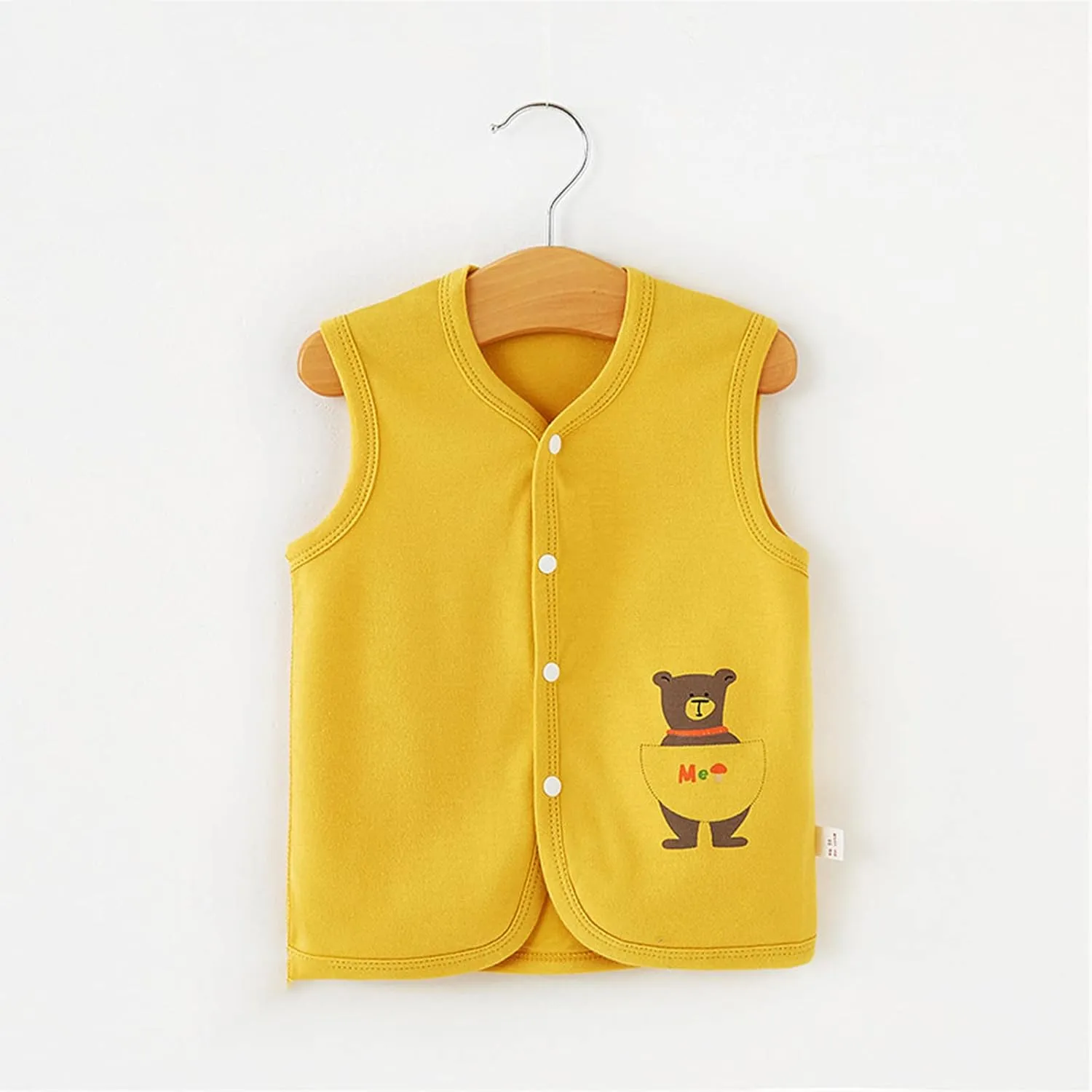 Baby Warm Jacket Cotton Vest, Unisex Infant Toddler Padded Waistcoat Unisex Infant Toddler Padded