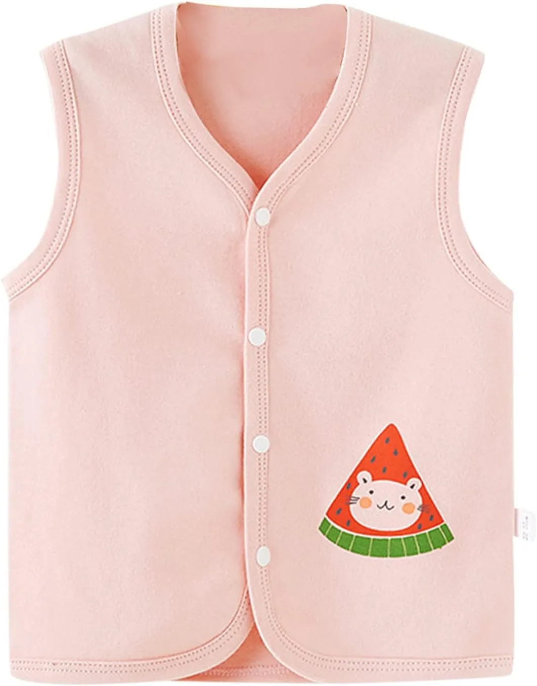 Baby Warm Jacket Cotton Vest, Unisex Infant Toddler Padded Waistcoat Unisex Infant Toddler Padded