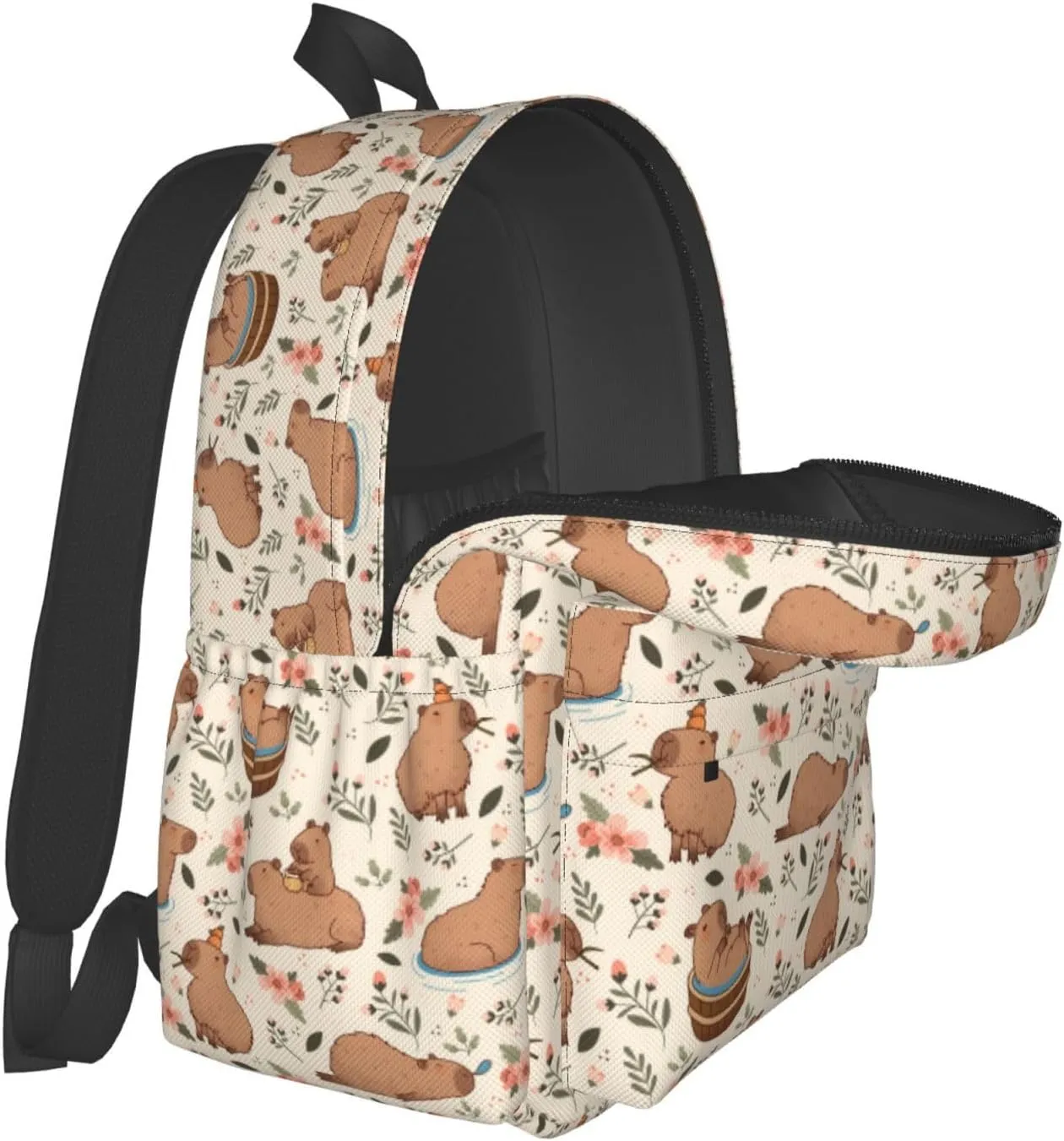 Backpack for Women Capybaras 16.9 inch Travel Casual Laptop Backpack Lightweight Waterproof Hiking Daypack