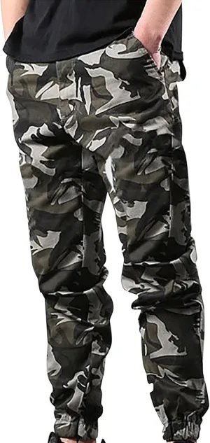 Big and Tall Sweatpants for Men Work Wear Combat Fitness Drawstring Pockets Rope Loose Sweatpant 2023 Outdoor Autumn