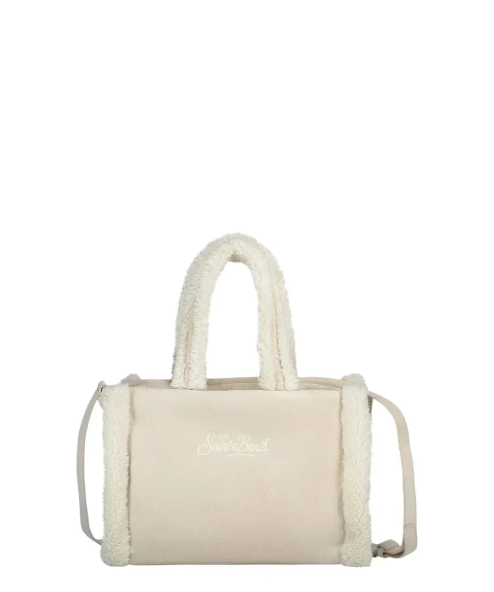 Borsa Soft Bag Shearling Beige
