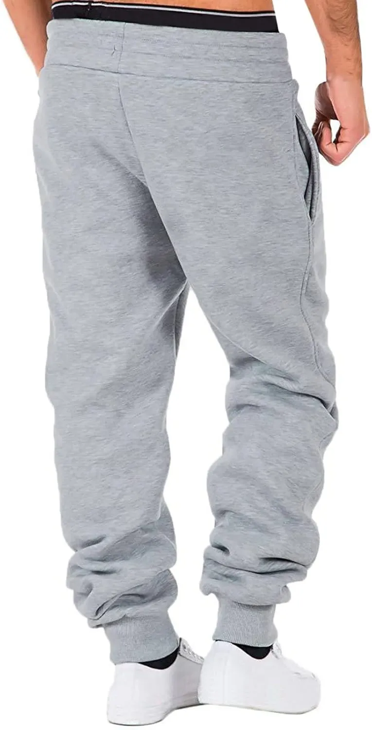Cargo Pants for Men Big and Tall Casual Cotton Cargo Pants Gym Sweatpants Trousers Mens Long Pant Sweatpants for Men