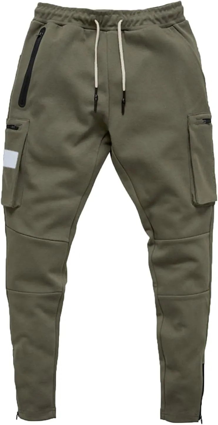 Cargo Pants for Men Big and Tall, Fit Lightweight Joggers for Men Track Pant Men's Jogging Pants Hiking Sweat Pants