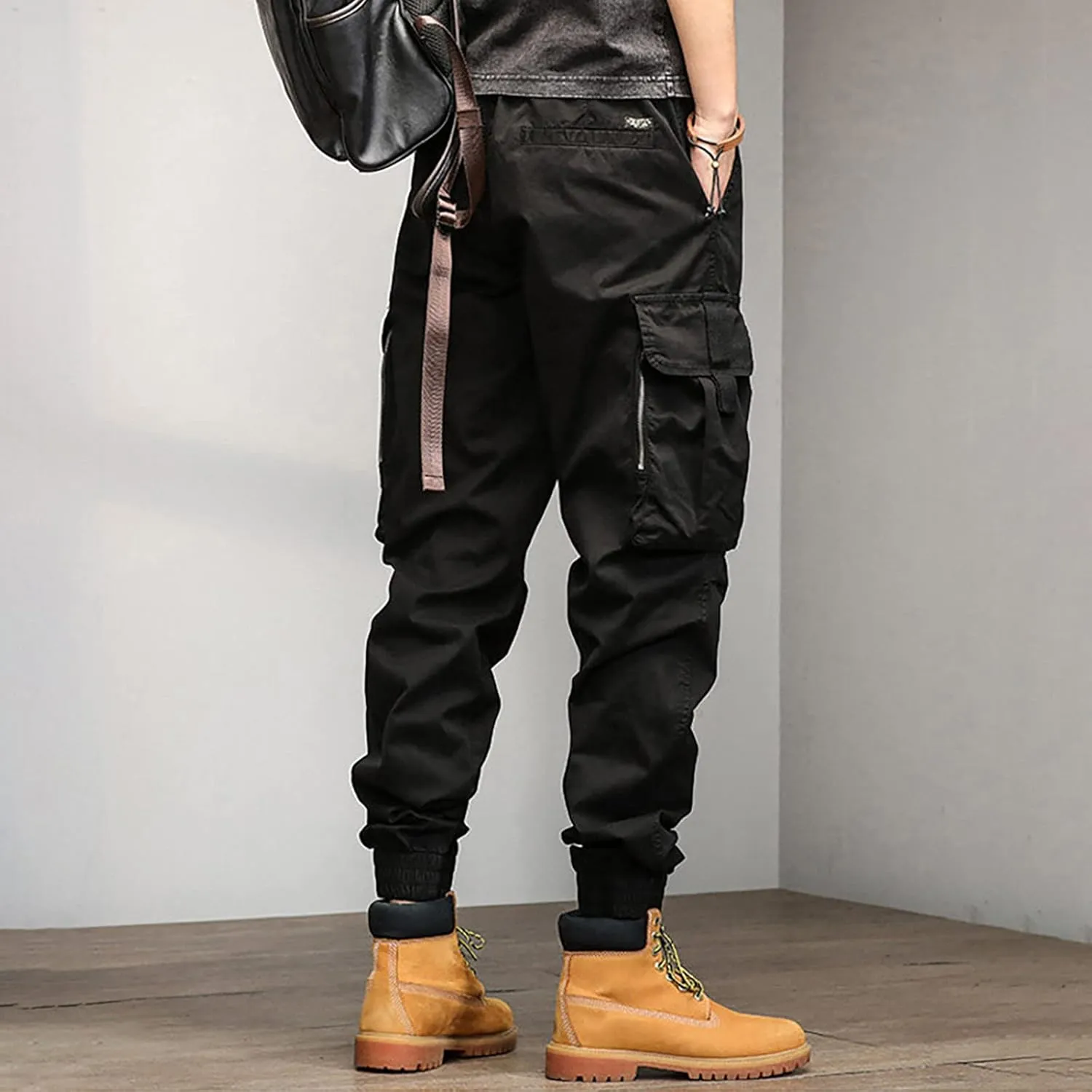 Cargo Pants for Men Big and Tall, Fitness Long Pants Sweatpants for Men Jogger Big and Tall Mens Tactical Work Pants