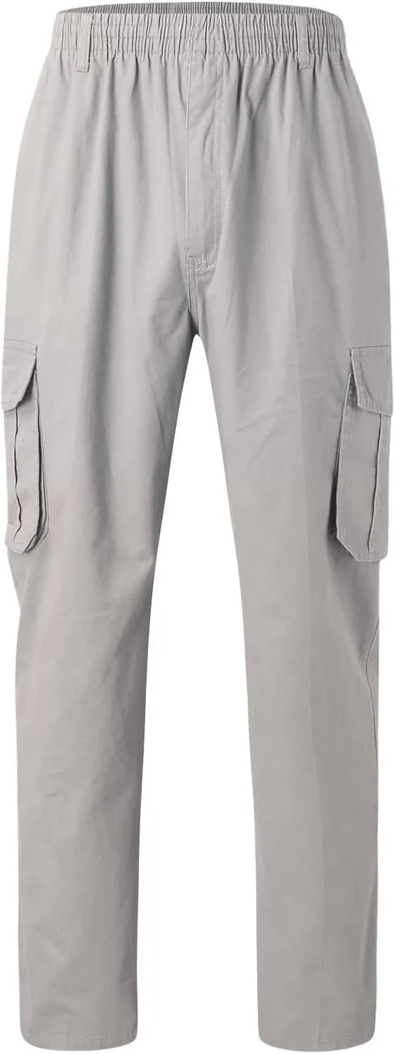 Cargo Pants for Men Big and Tall, Loose Jogger Pants High Street Sports Outdoor Running Sweater Trousers Cargo Pants