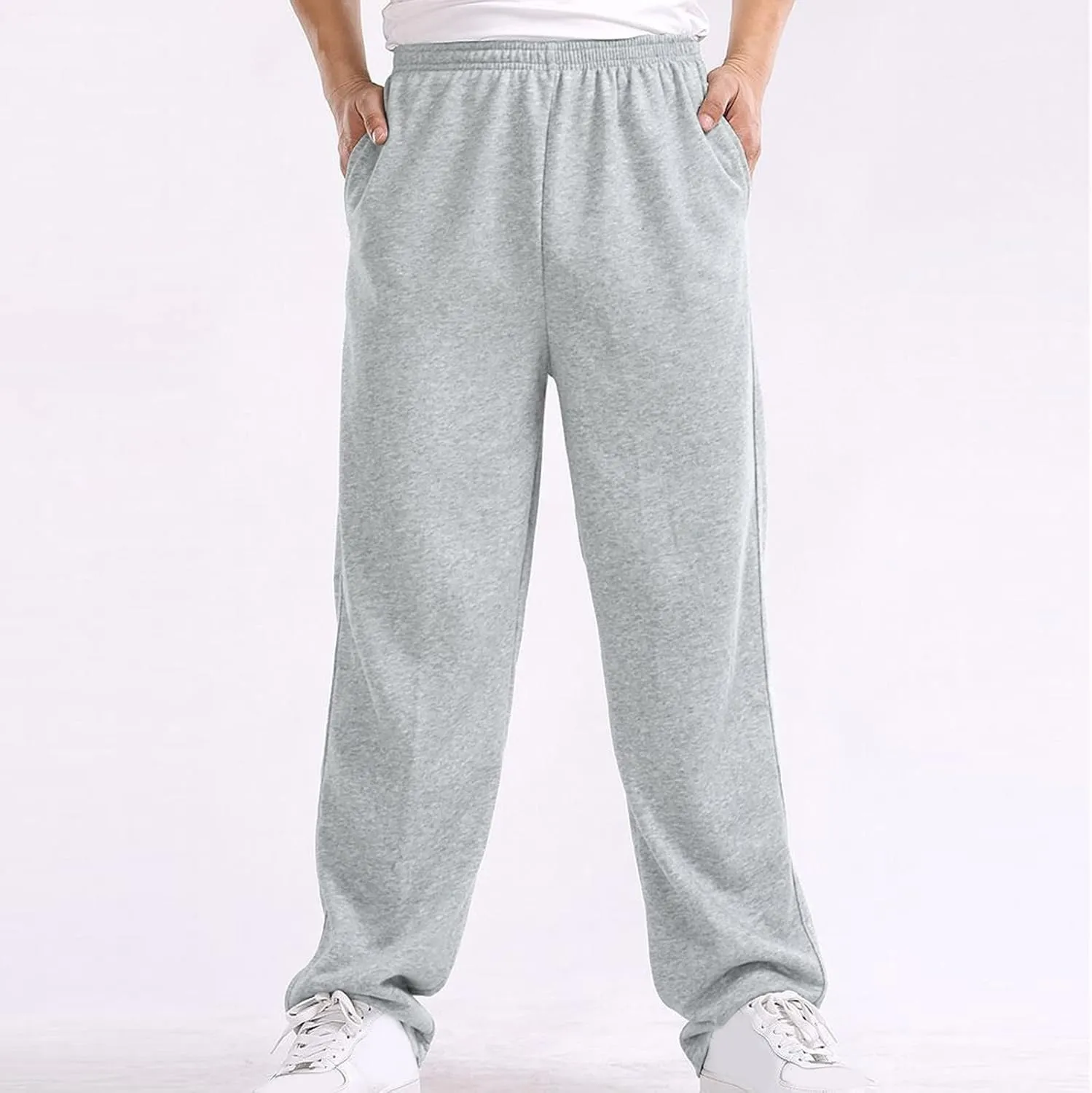 Cargo Pants for Men Big and Tall Pants Drawstring Sports Workout Trousers Elastic Waist Outdoor Pants Men Sweatpants