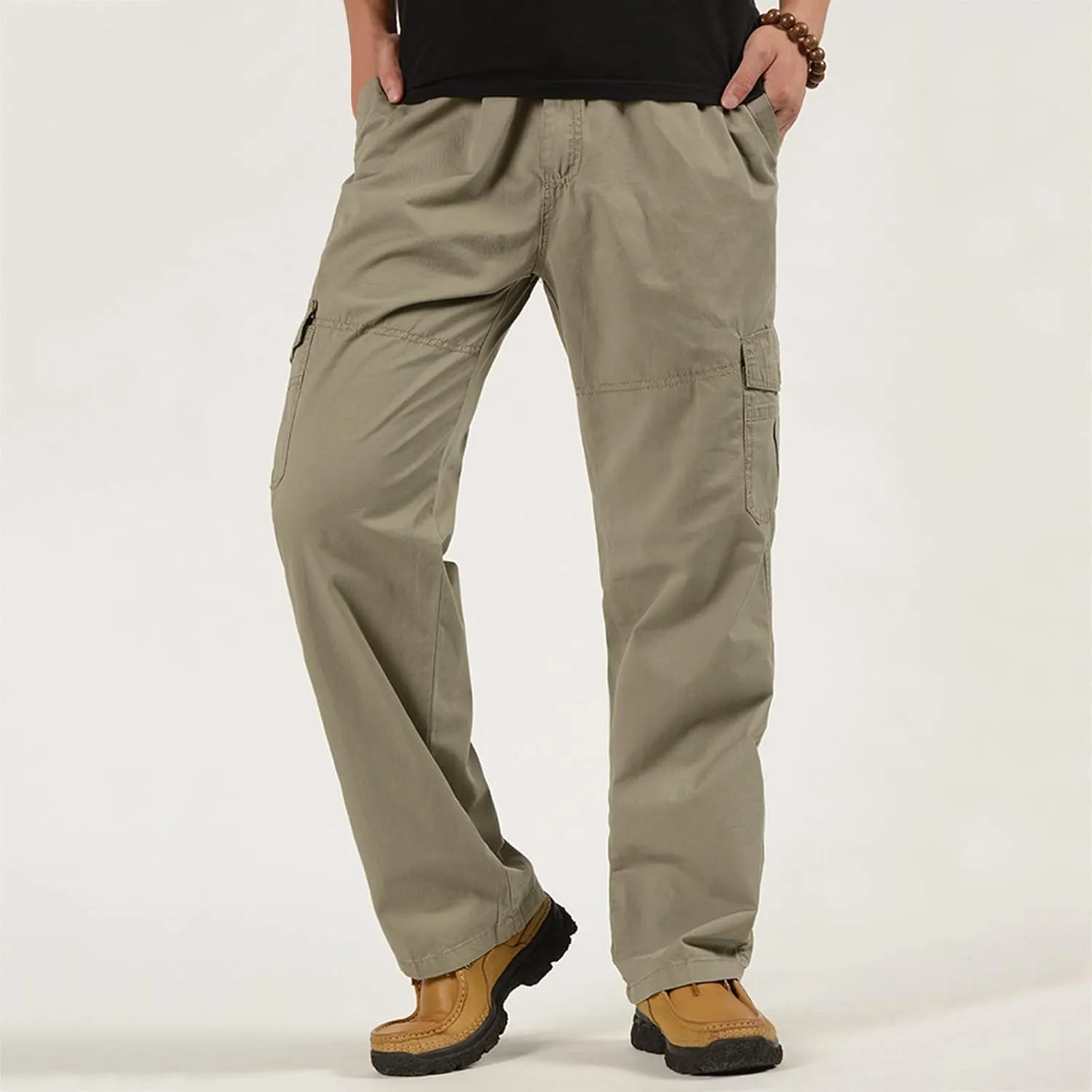 Cargo Pants for Men Big and Tall Pants for Men Skinny Mens Dress Pants - Stretch Slim Fit Business Casual Dress Pants