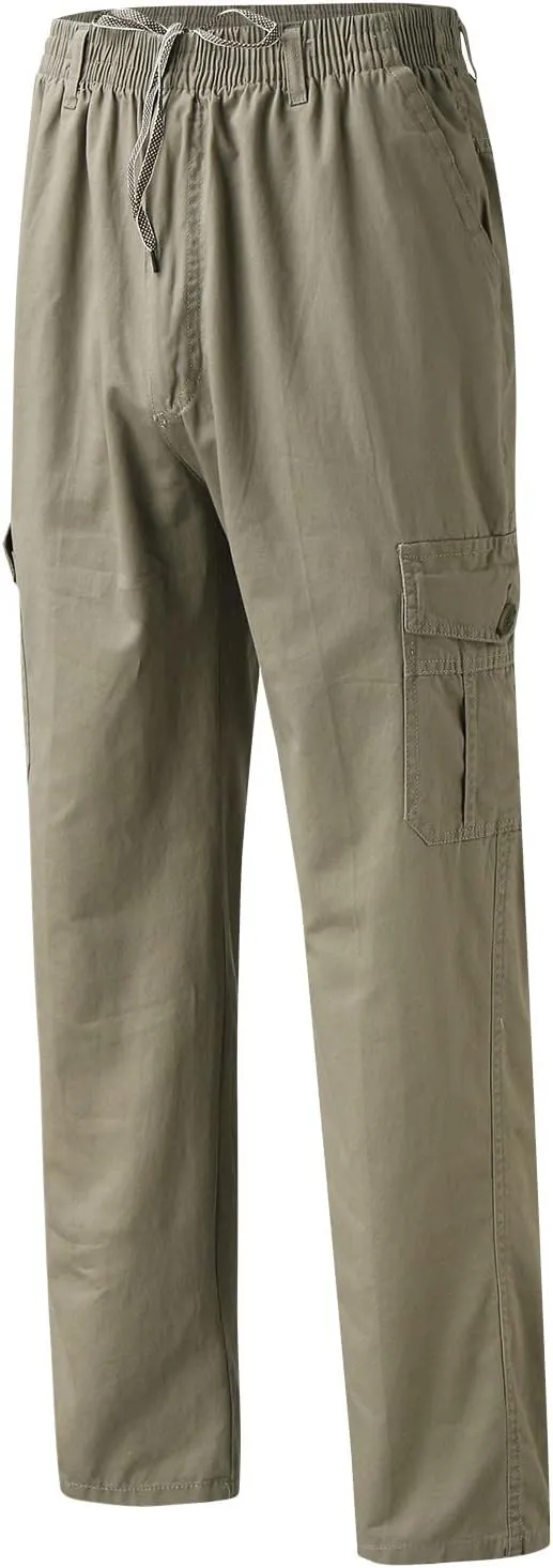 Cargo Pants for Men Big and Tall Pants for Men Skinny Mens Dress Pants - Stretch Slim Fit Business Casual Dress Pants