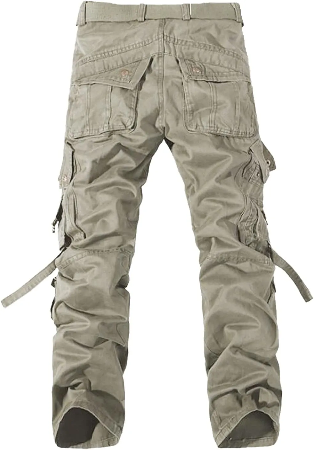 Cargo Pants for Men Big and Tall, with Pockets Men Sport Athletic Outdoor Joggers Pants Lightweight Casual Work Cargo
