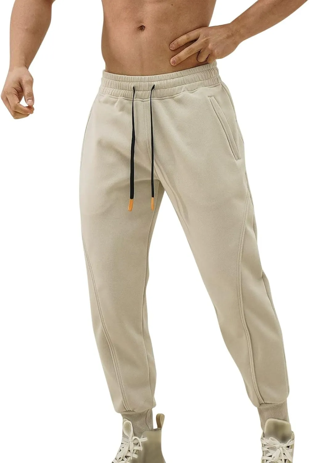 Cargo Sweatpants for Men Big and Tall Big and Tall Men's Joggers Gym Workout Pants Training Sport Tapered Sweatpants