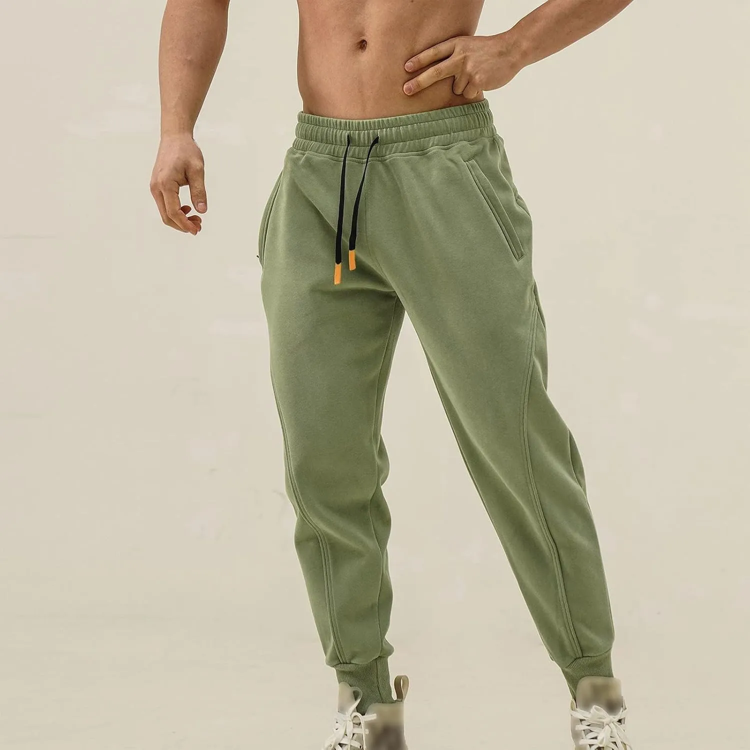 Cargo Sweatpants for Men Big and Tall Big and Tall Men's Joggers Gym Workout Pants Training Sport Tapered Sweatpants