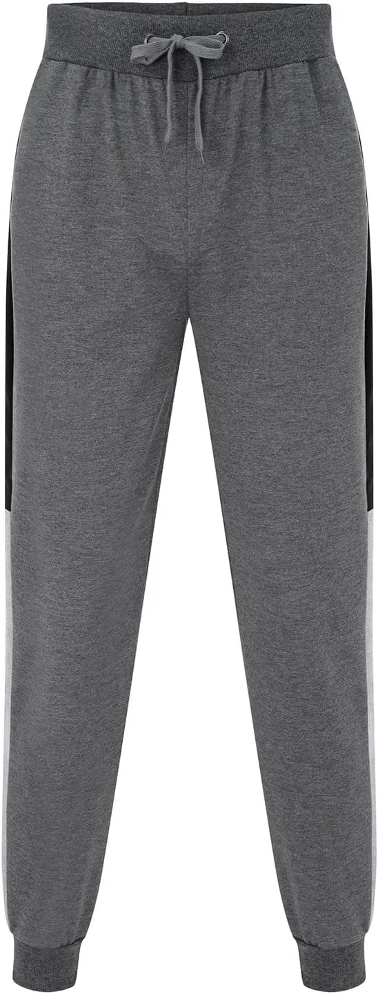 Cargo Sweatpants for Men Big and Tall Pants Men's Fashion Solid Bag Overalls Sports Casual Jogging Pants Light Hiking