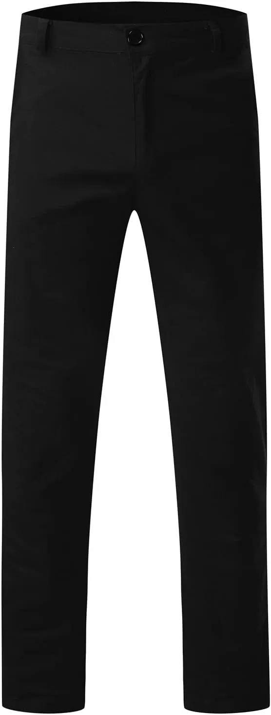 Cargo Sweatpants for Men Khaki Baggy Pants with Zipper Pockets Man's Lightweight Hiking Ripstop Cargo Pants Regular