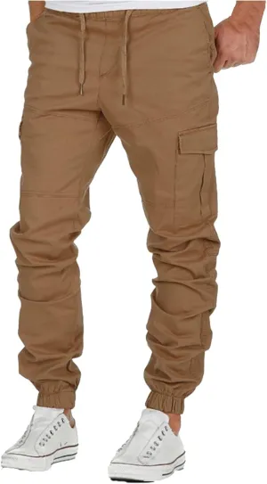 Cargo Trousers for Men Outdoor Joggers Pants Lightweight Casual Work Cargo Pants Cargo Pants for Men Men's Military