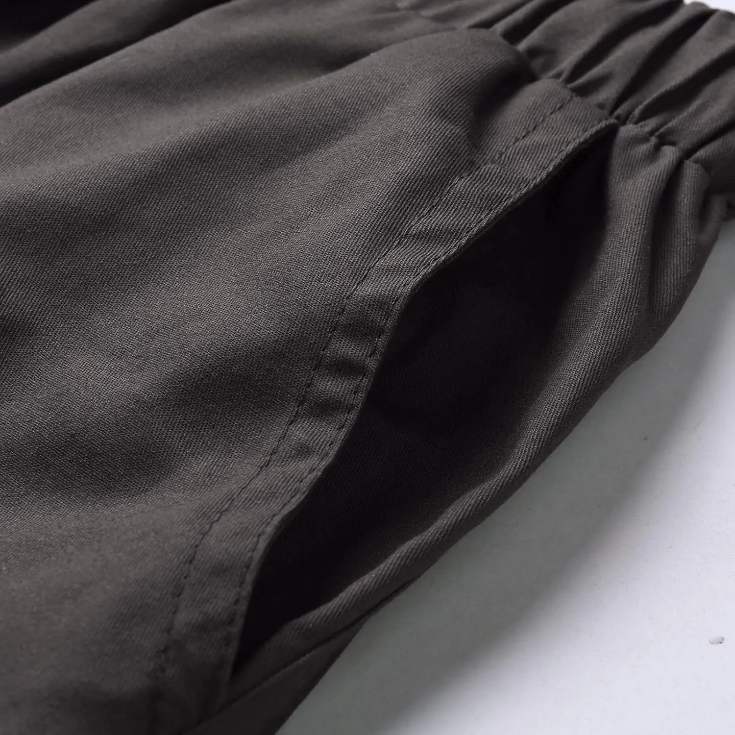 Cargo Trousers for Men Outdoor Jogging Workout Running Gym Regular Fit Mens Joggers Sweatpants Lightweight Drawstring