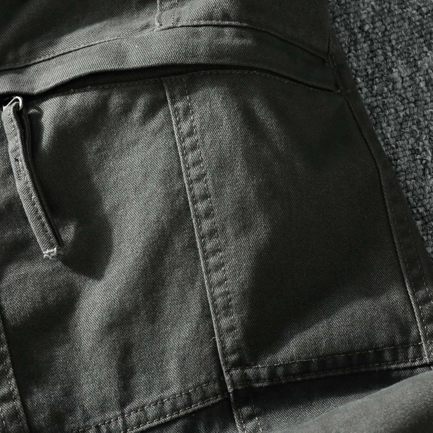 Cargo Trousers for Men with Pockets Mens Cargo Pants Casual Drawstring Athletic Jogger Sports Outdoor Trousers Mens