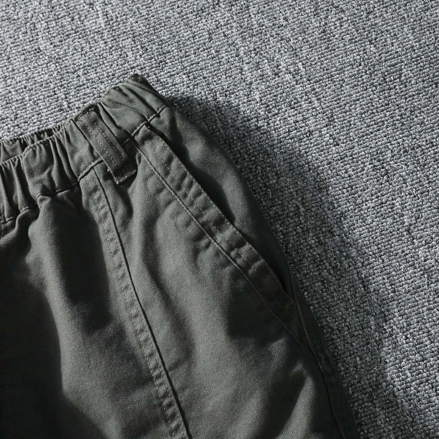 Cargo Trousers for Men with Pockets Mens Cargo Pants Casual Drawstring Athletic Jogger Sports Outdoor Trousers Mens