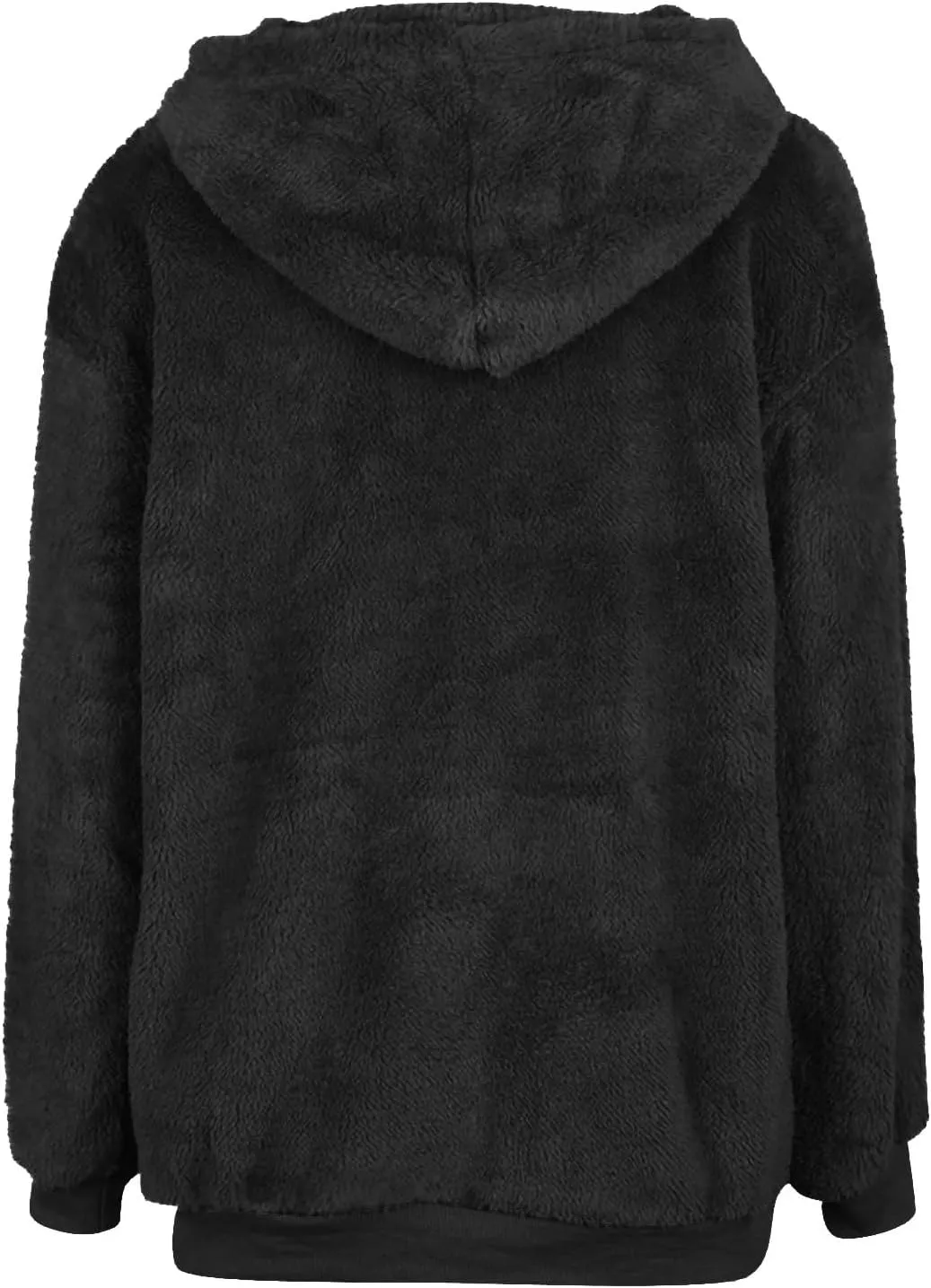 ChicCrate Womens Oversized Sherpa Pullover Hoodie Fuzzy Fleece Sweatshirt Trendy Comfrt Casual Fluffy Hoodies