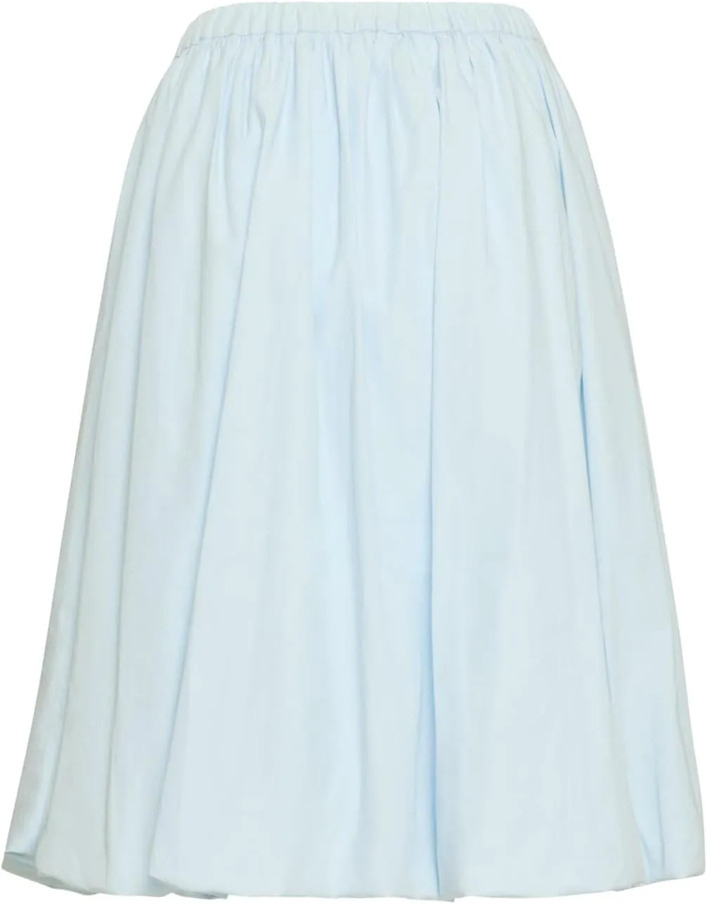 DSORVICD Women Y2k Bubble Skirt Cute Elastic High Waist A-line Maxi Skirt Retro Pleated Ruffle Midi Skirt Summer Streetwear