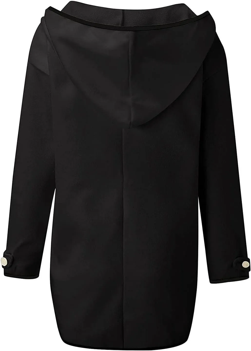 Febecool Trench Coats For Women Long Sleeve Button Cardigan Casual Jacket Heated Jackets Warm Blouse Coat Button Slim Jacket