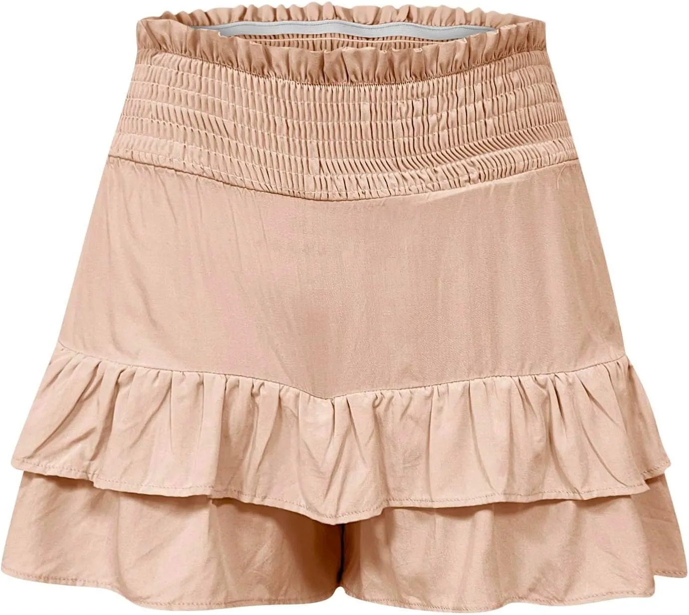 Flowy Shorts for Women Summer Casual High Waisted Ruffles Pleated Tennis Mini Skirt Tummy Control Athletic Golf Skort