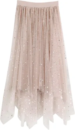 High Low Tulle Skirt Women Mesh Layered Pleated Fairy Dress Asymmetrical A-Line Midi Skirt Plus Size Y2K Witch Skirt