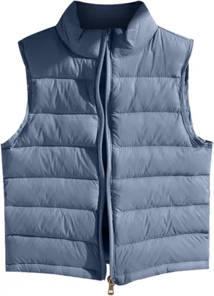 Kids Down Coat Vest for Little Boy Girls Lightweight Windproof Winter Jacket Outwear Kids Fall Girl Sweater Coat