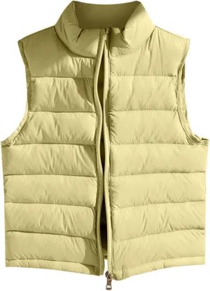 Kids Down Coat Vest for Little Boy Girls Lightweight Windproof Winter Jacket Outwear Kids Fall Girl Sweater Coat