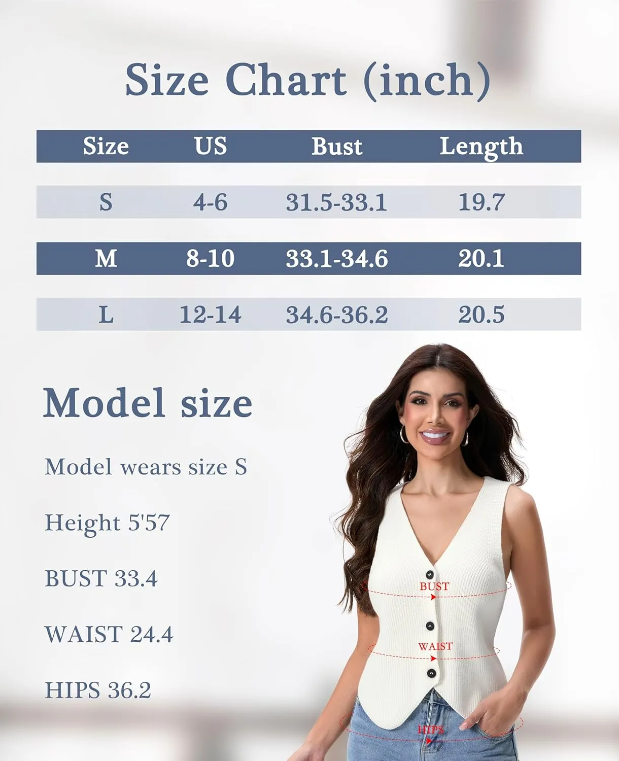 Knit Vest Top for Women Button Up Vest Sweater Y2k Trendy Summer Vest Crochet Going Out Tops Jean Vest