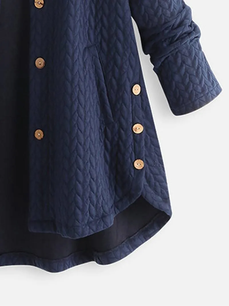 Leslie Warm Button-Up Jacket
