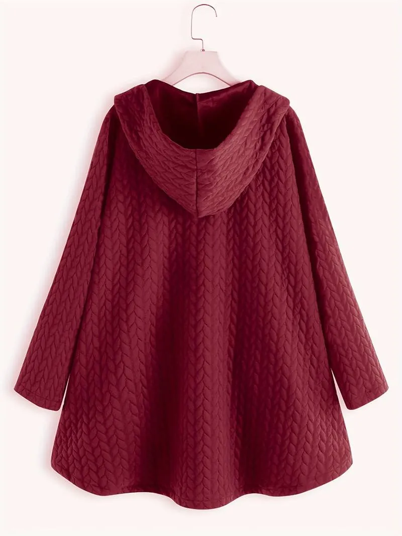 Leslie Warm Button-Up Jacket