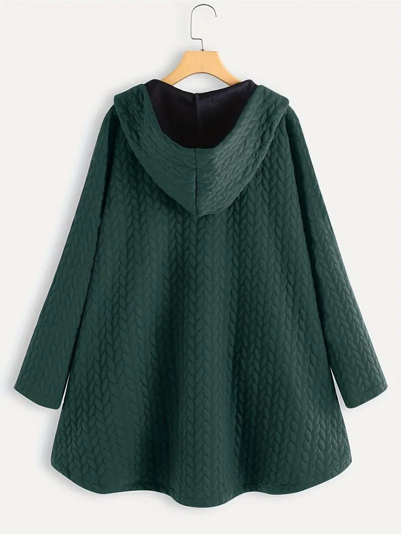 Leslie Warm Button-Up Jacket