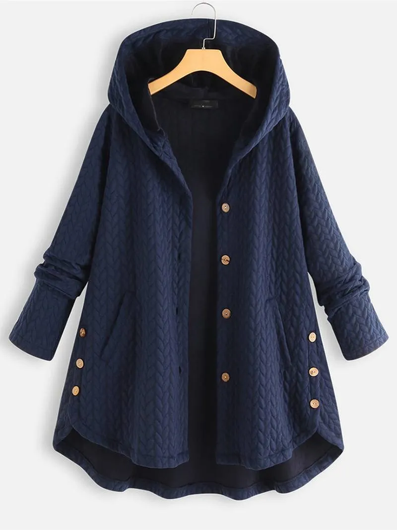 Leslie Warm Button-Up Jacket