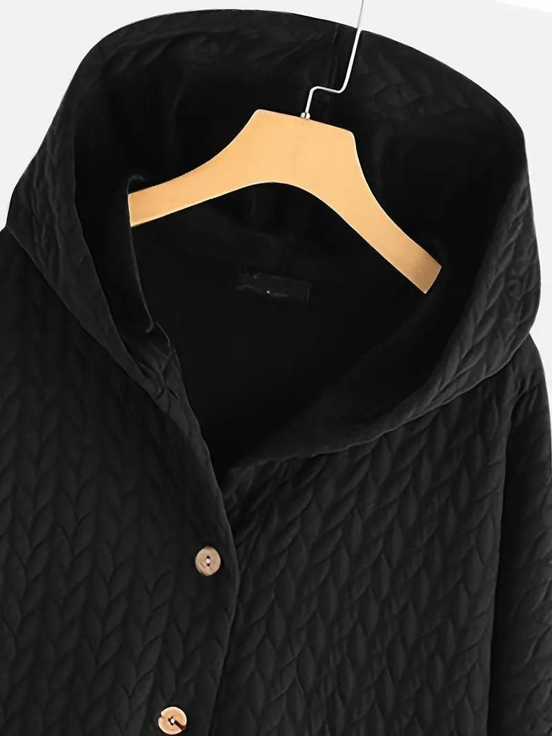 Leslie Warm Button-Up Jacket