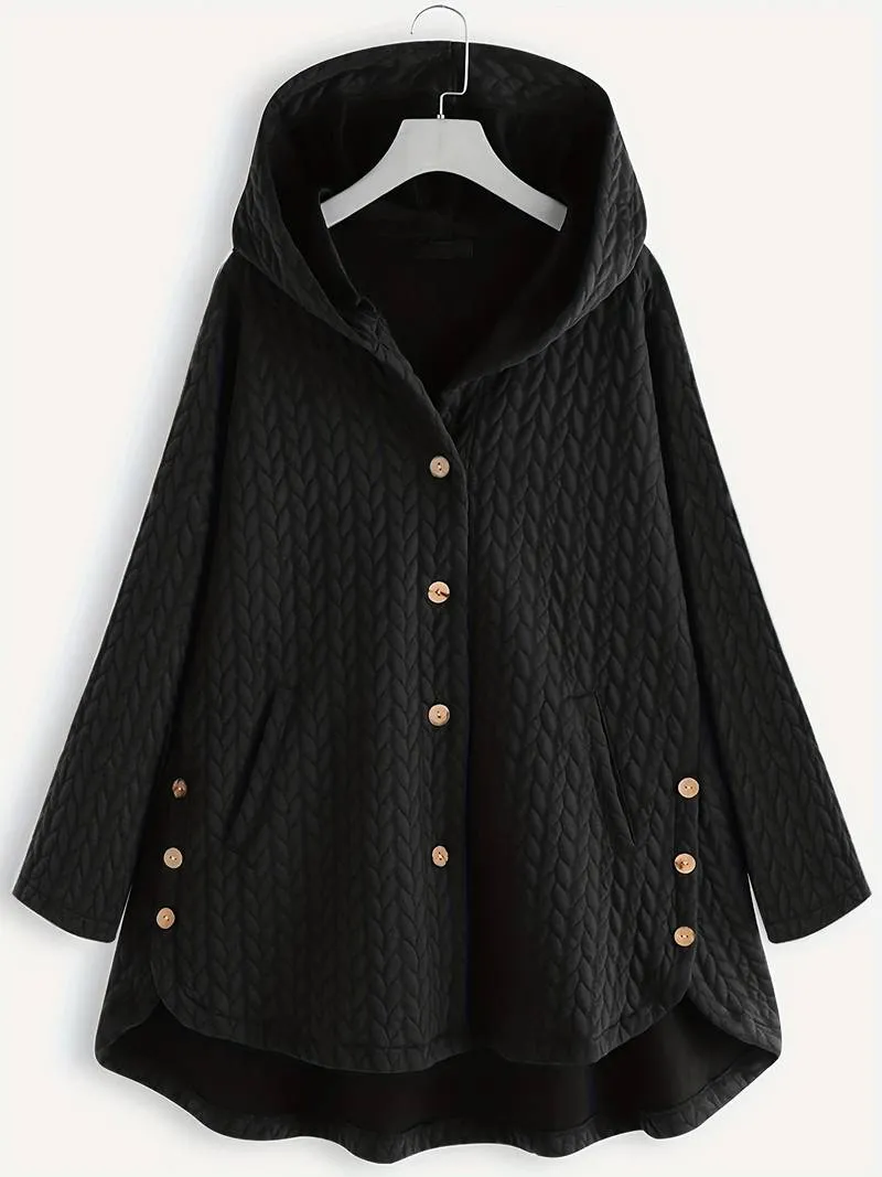 Leslie Warm Button-Up Jacket