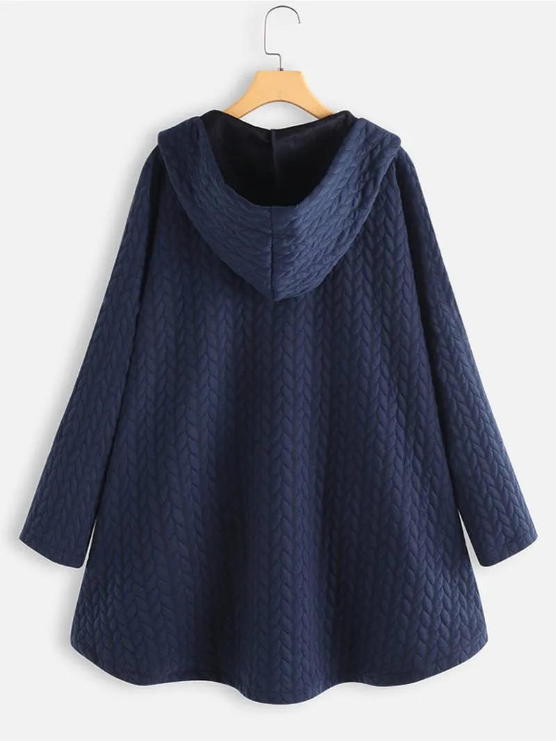 Leslie Warm Button-Up Jacket