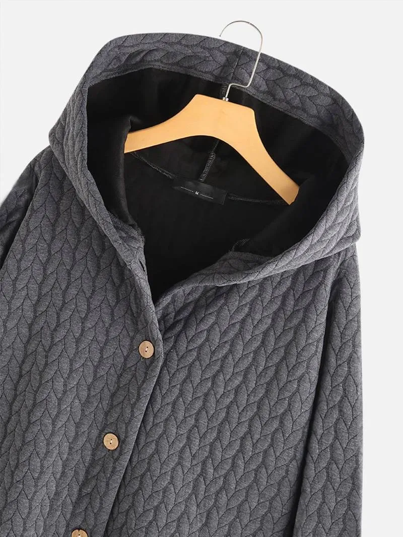 Leslie Warm Button-Up Jacket