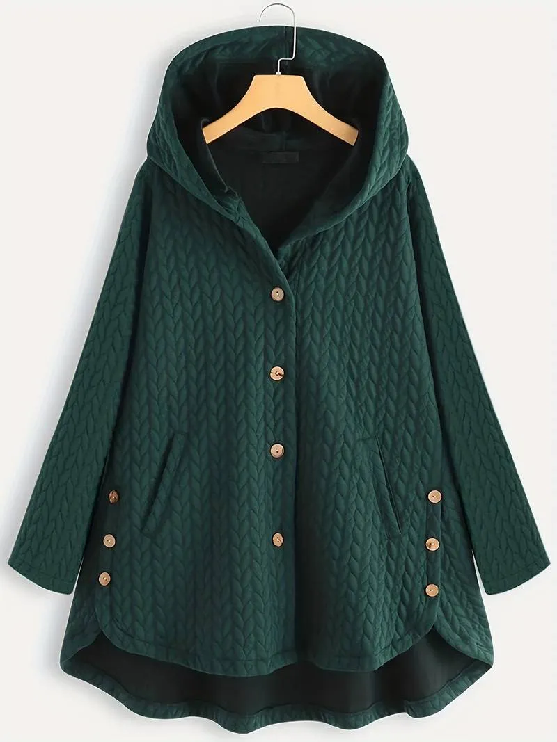 Leslie Warm Button-Up Jacket