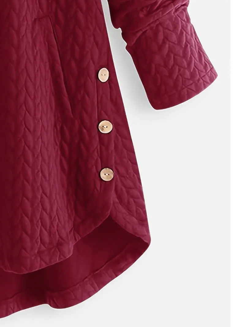 Leslie Warm Button-Up Jacket