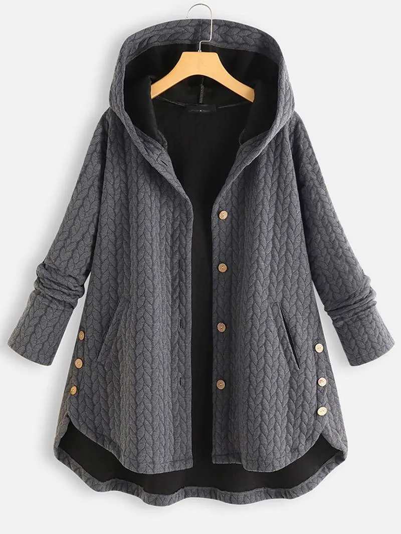 Leslie Warm Button-Up Jacket