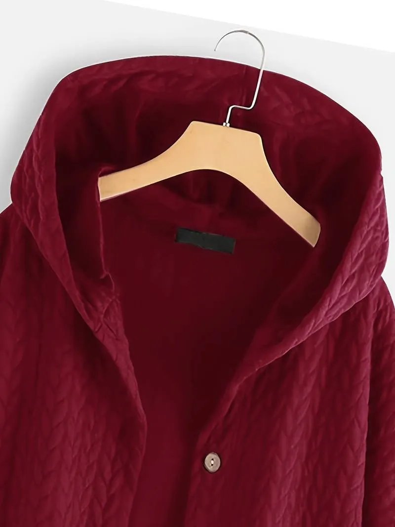 Leslie Warm Button-Up Jacket