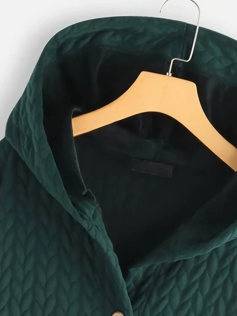 Leslie Warm Button-Up Jacket