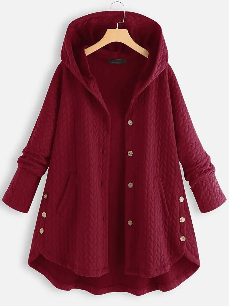 Leslie Warm Button-Up Jacket