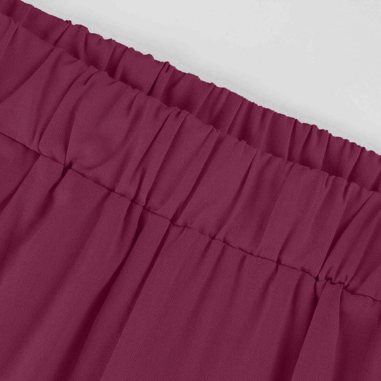Linen Pants Women Plus Size Elastic Waist Straight Leg Crop Pants Casual Summer Capris with Pokcets Resort Wear 2025