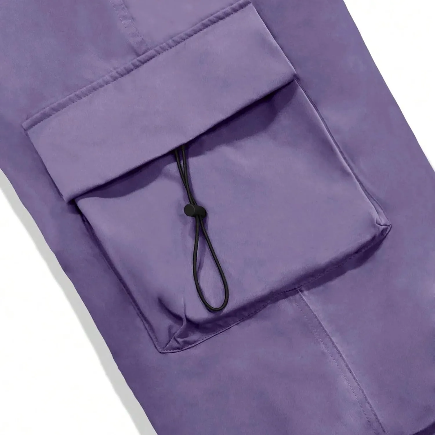 Men's Baggy Cargo Pants Casual Parachute Pants Cotton Loose Fit Hip Hop Pant Multi Pockets