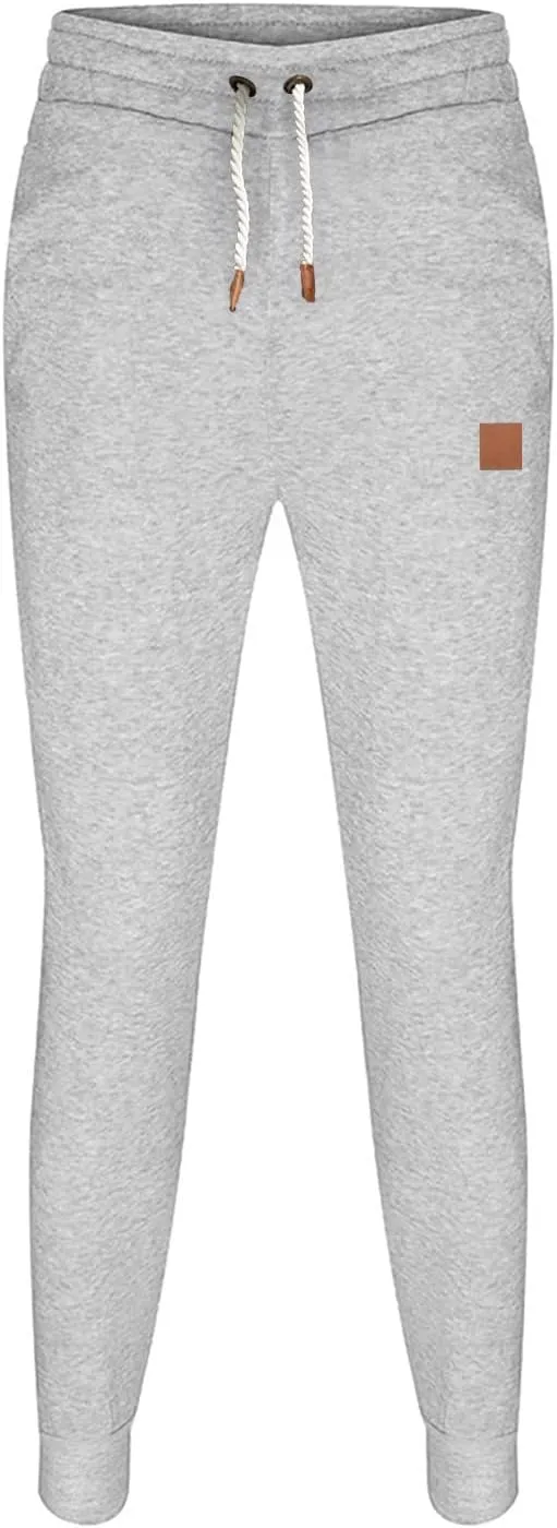 Men's Cargo Sweatpants Sports Outdoor Trousers Mens Active Fleece Athletic Sweatpant Basic Running Drawstring Joggers