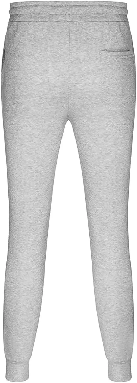 Men's Cargo Sweatpants Sports Outdoor Trousers Mens Active Fleece Athletic Sweatpant Basic Running Drawstring Joggers