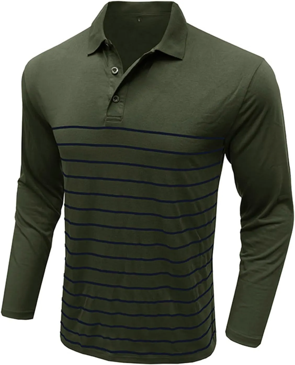 Men's Casual Round Neck Long Sleeve Pullover Printed T-Shirt Blouse Tops, 2024 Tall and Big Mens Tops Fall Trendy